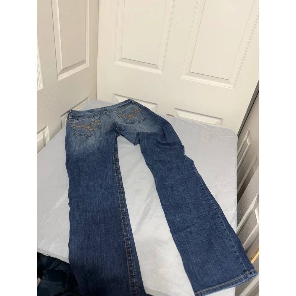 Cinch Ada Womens Bootcut Jeans Medium Wash Stretch Denim MJ80252 27/3XL 27x36